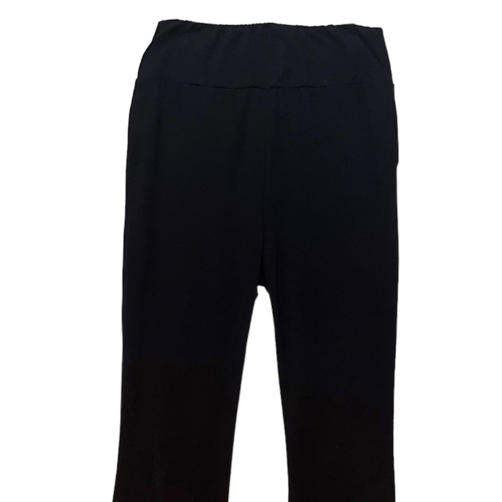 Soft Black Bell bottom Leggings, Small